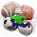 Falling Sport Balls